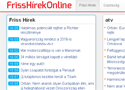 Friss Hírek Online Friss Hírek Online