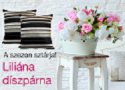 A szezon sztárja! Liliána díszpárna